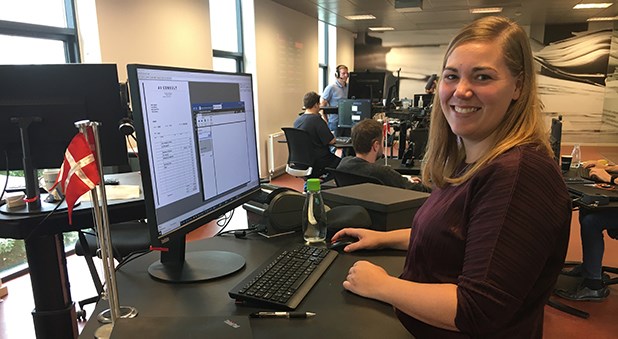 Say hi to Rikke — our new number cruncher in Admin and Finance