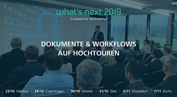 Sie können sich bereits anmelden: Unser What's Next Seminar